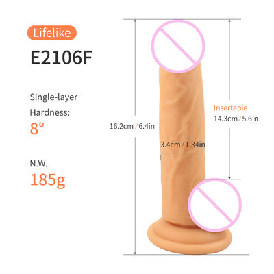 Strong Suction Cup Realistic Dildo Sex Toy For Female Vagina Masturbation