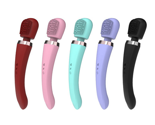 USB Rechargeable Wand Electric Massage Brush