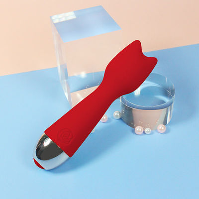 USB Rechargeable Facial Wand Massager 500mAh With Cute Cat Head