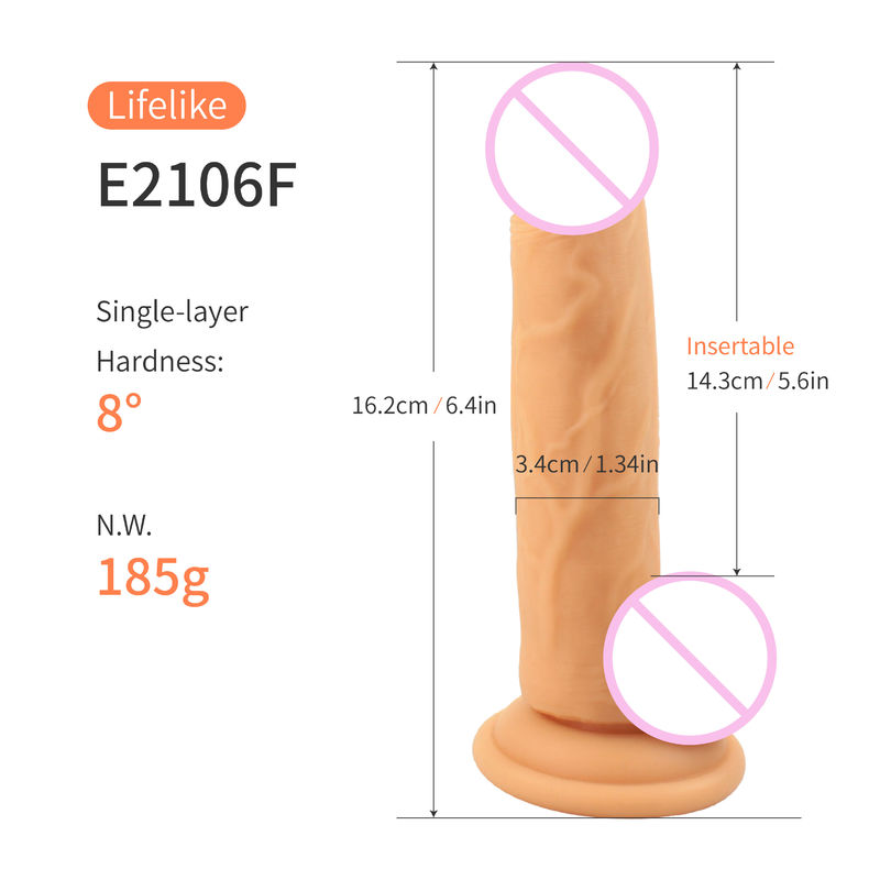 Strong Suction Cup Realistic Dildo Sex Toy For Female Vagina Masturbation
