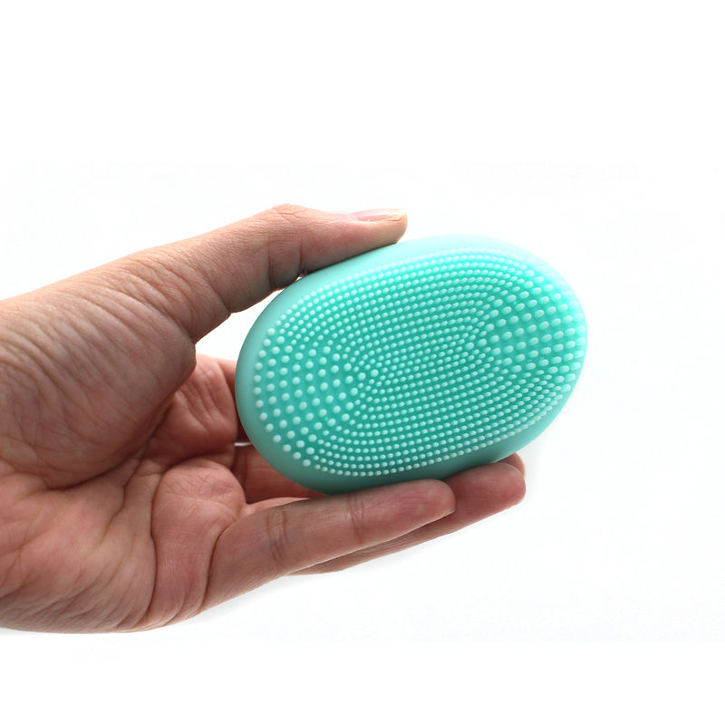 Waterproof ABS Silicone Sonic Facial Cleansing Brush For Home Use